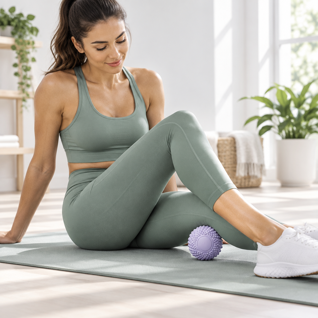 Purple Massage Ball Lifestyle